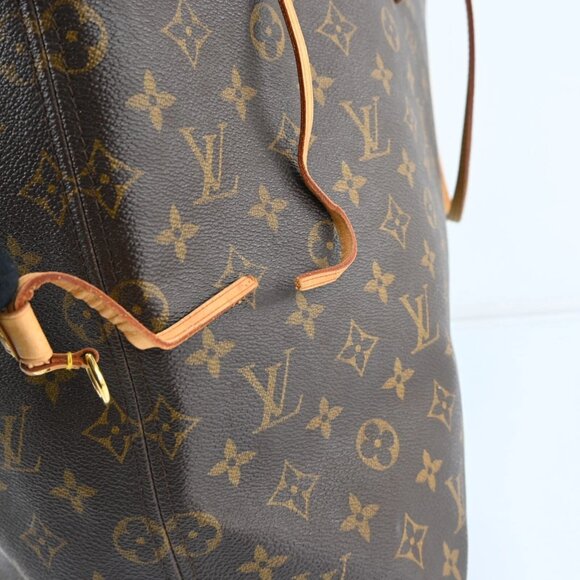 Authentic Louis Vuitton Monogram Neverfull GM Tote Bag bsj996-110625 - Picture 11 of 16